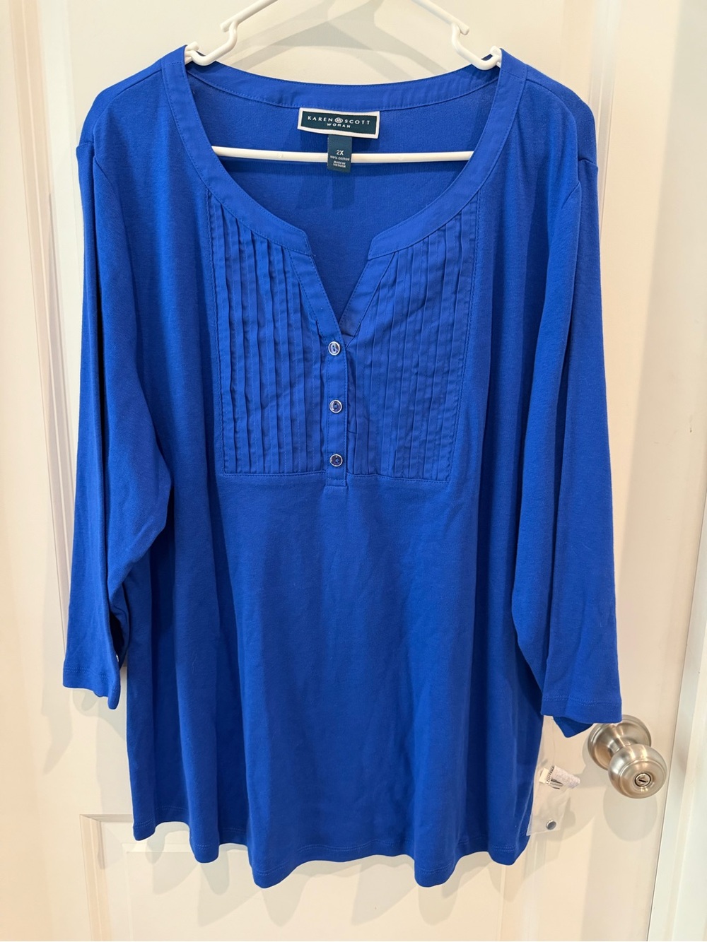 Karen Scott Woman Top Size 2X